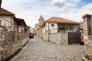 Georgia, Mtsheta şehir tarihi merkezi, Arnavut kaldırımlı sokakları