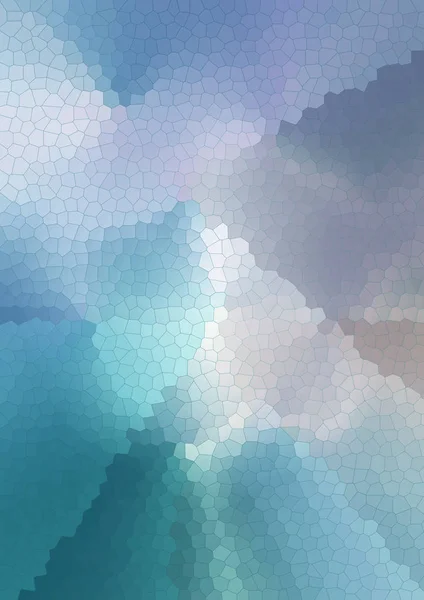 Background of the cells pastel blue,beige and purple shades collected in stained glass — Stock Photo, Image