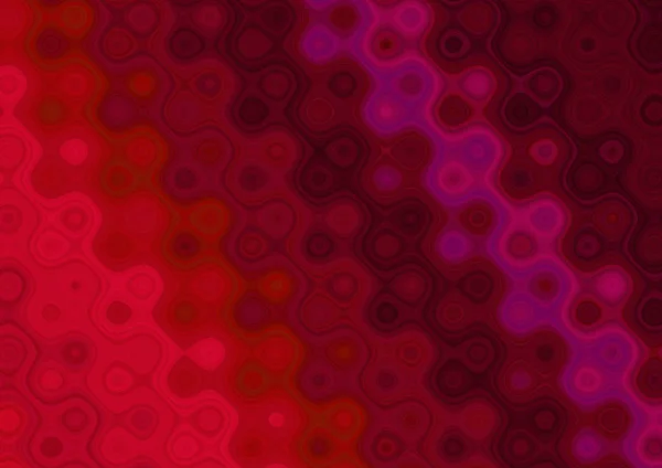 Fond lumineux avec un motif de vagues en zigzag disposées sous un angle rouge, bordeaux, violet et brun — Photo