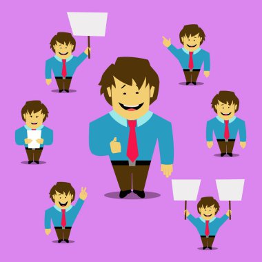 Düz basit karakter Yöneticisi kullanmak üzere tasarım