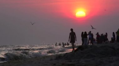 Hafta sonu deniz kenarında