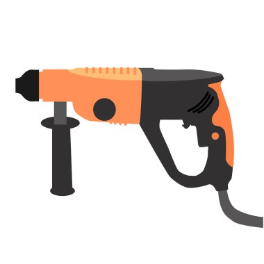 Düz stil zımba simgeler. Vektör