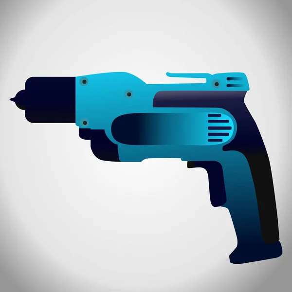 Hand drill icon — Stock Vector