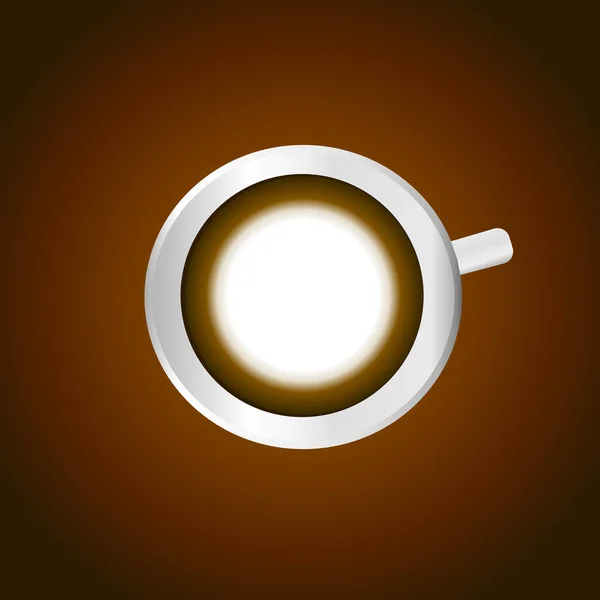 Kopje koffie — Stockvector