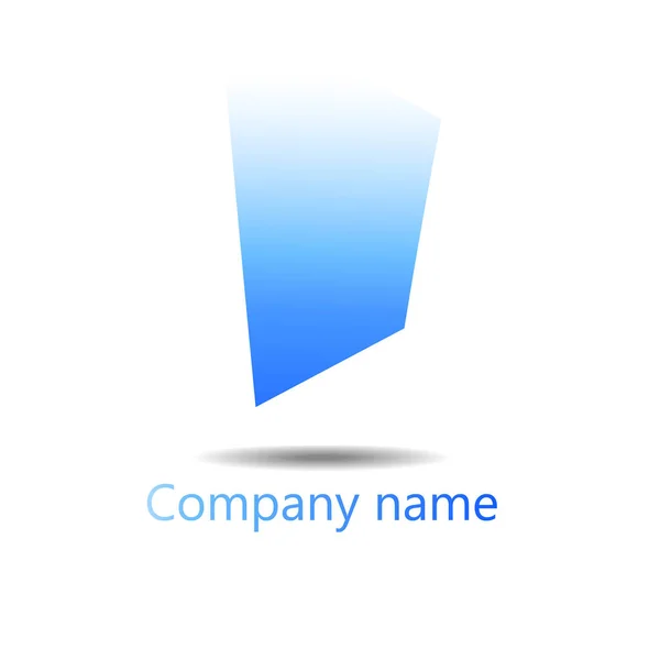 Logotypdesign. Vektorn illustration.company logotyp — Stock vektor