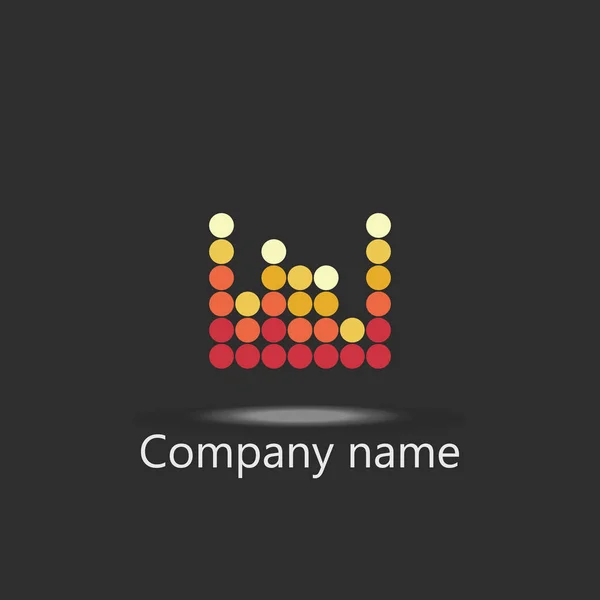 Logo design. Vector illustration.company logo — Stock Vector