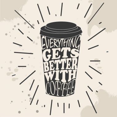 Her şeyi ile kahve daha iyi olur