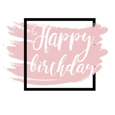 Siyah mürekkep, altın glitter kutlu olsun