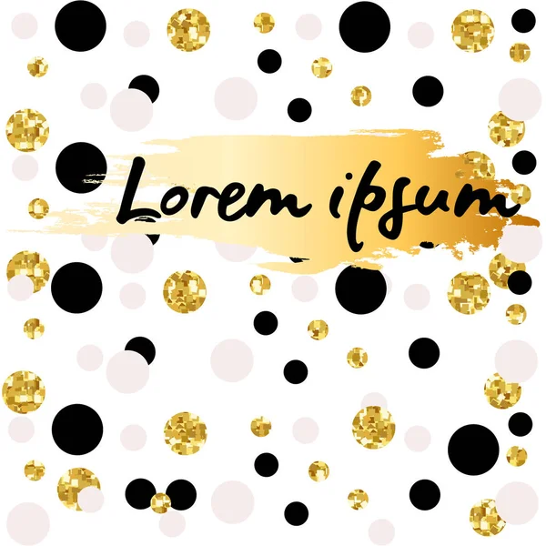 Modern şık altın arka plan vektör tasarımı