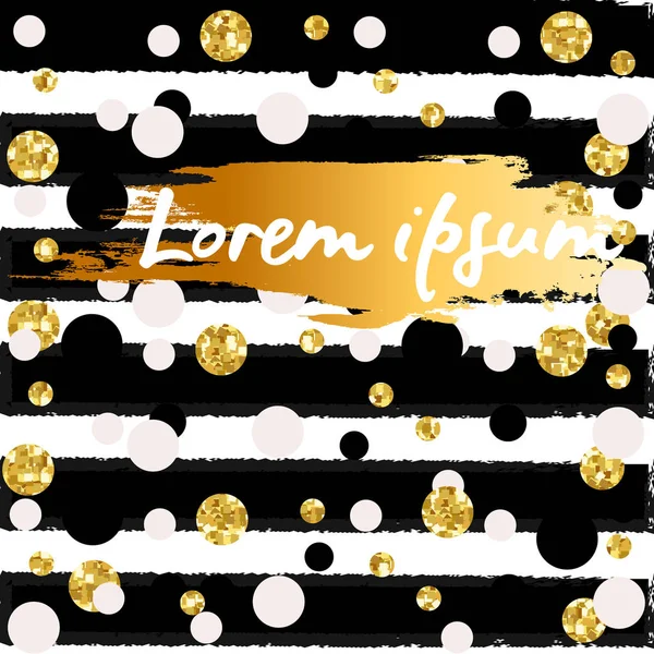 Modern şık altın arka plan vektör tasarımı