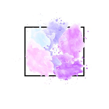 Vektör suluboya arkaplan