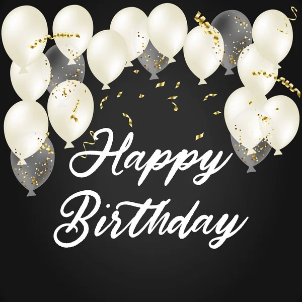 tatil illüstrasyon izole parlak doğum günü, beyaz balon demet