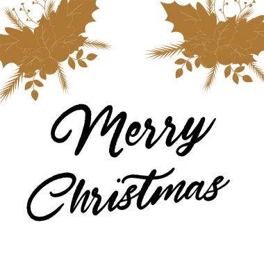 Vintage tarzı tebrik Noel kartı. Kış arka plan. Çamın dalları ile vektör çerçeve