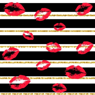 Tebrik kartı. Sevgililer günün kutlu olsun. Kadın dudaklar