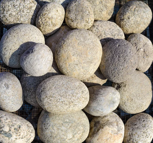 Struktura Oblázků Vzor Přírodního Kamene Textura Přírodního Kamene Pozadí Přírodního — Stock fotografie