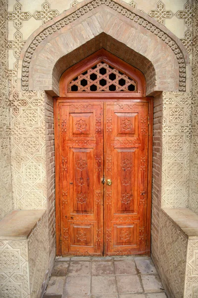 Old Wooden Doors Russia Turkistan Kazakhstan May 2016 — Stock Photo, Image