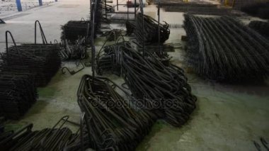 Demir parçaları üretimi için dükkanda