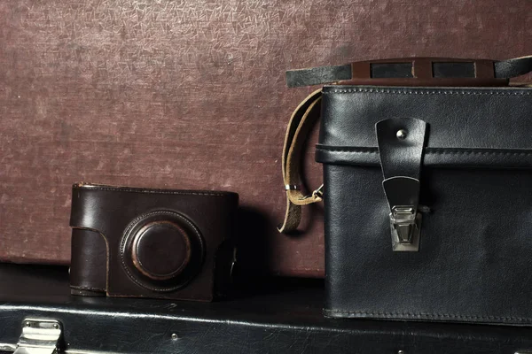 Yakın çekim kamera ve gövde arka