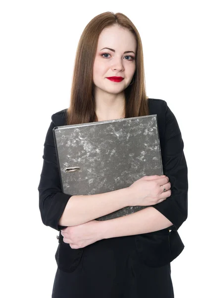Nahaufnahme Porträt einer Geschäftsfrau — Stockfoto