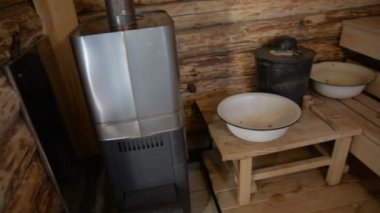 Yuvarlak günlükleri ile Rus Banyosu