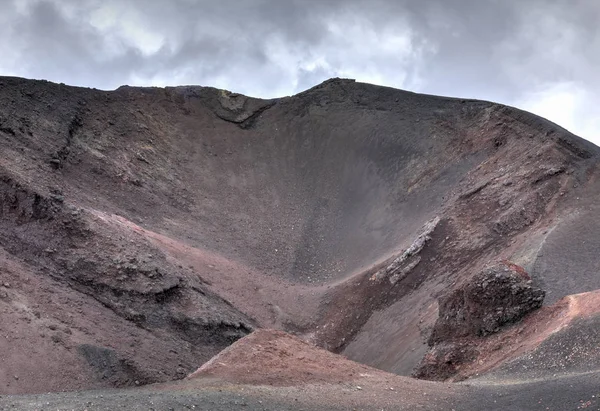 Cratere dell'Etna — Foto Stock