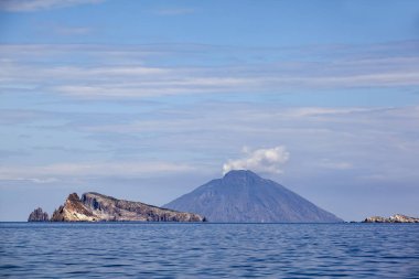 Stromboli Adaları Sicilya