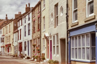 Staithes Köyü ana cadde