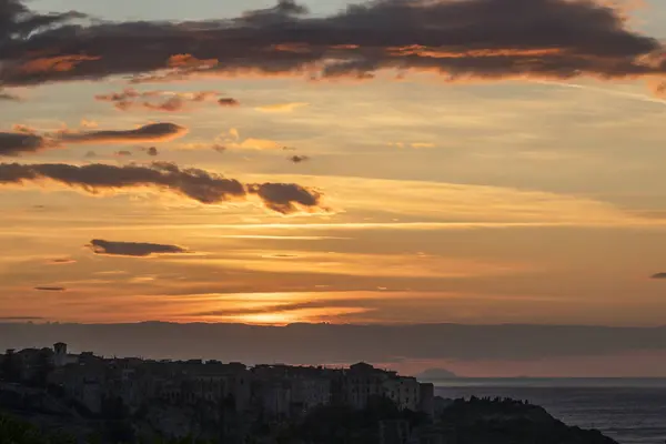 Tropea günbatımı — Stok fotoğraf