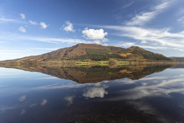 Bassenthwaite y Skiddaw — Foto de Stock