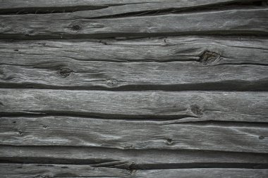 Eski bir ahşap duvar yapısını 