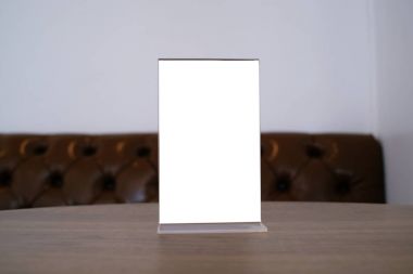 Menü Çerçeve ayakta ahşap tablo Restoran Cafe Bar kadar alay