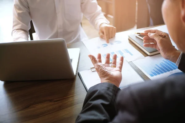 Pessoas de negócios Reunião de ideias de design profissional investidor worki — Fotografia de Stock