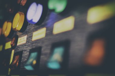 Vintage dur Denetim Masası