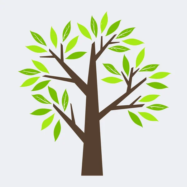 Ilustração de uma árvore — Vetor de Stock