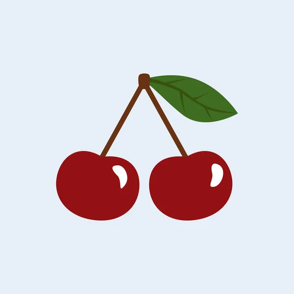 Ilustracja cherry piękne — Wektor stockowy