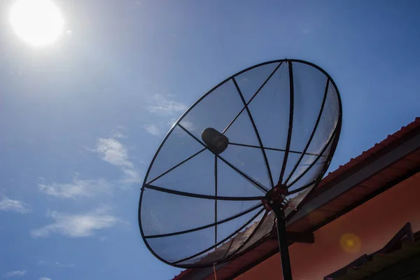 Şerit arka planda gökyüzü uydu.