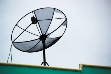 Kırık uydular arka plan