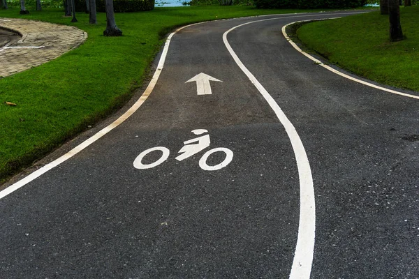 Desenfoque Parque, calle, bicicleta — Foto de Stock