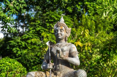 Vishnu bronz heykeli