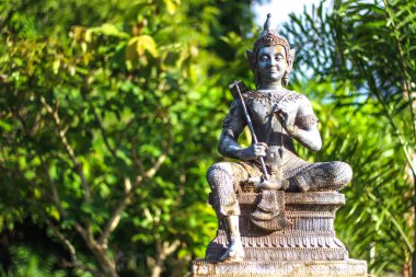 Vishnu bronz heykeli