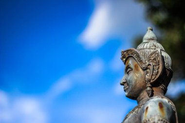 Vishnu bronz heykeli