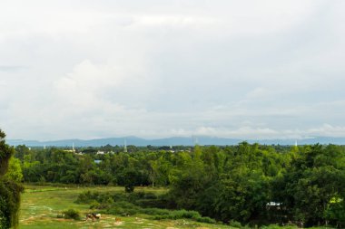 Mountain View, Phu Phan dağ Sakon nakonn kuzeydoğu Thail
