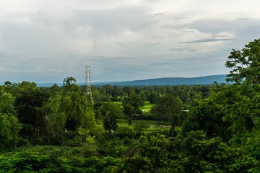 Mountain View, Phu Phan dağ Sakon nakonn kuzeydoğu Thail
