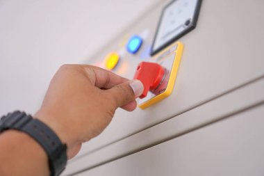 Kontrol birimleri, elektrikli, kavram Paa elektrik kullanımda yüzen