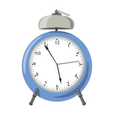 Alarm saatini zil ve tuşla çalıştır.