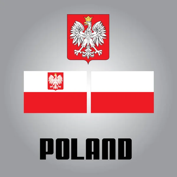 Национальные элементы Польши — стоковый вектор