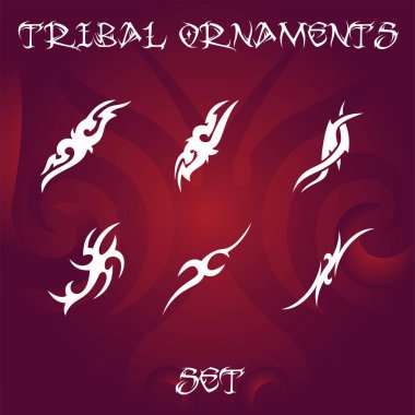 Kabile vektör öğeleri için tasarımlar