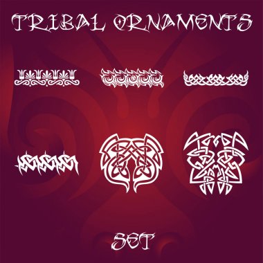 Kabile vektör öğeleri için tasarımlar