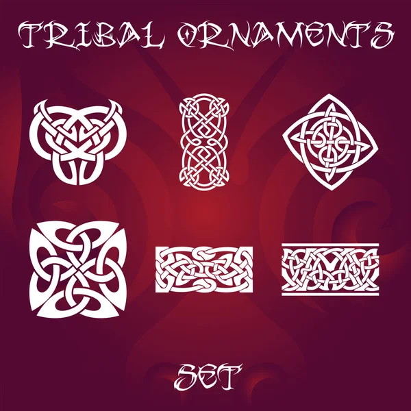 Tribal vector elements for designs — Stock Vector