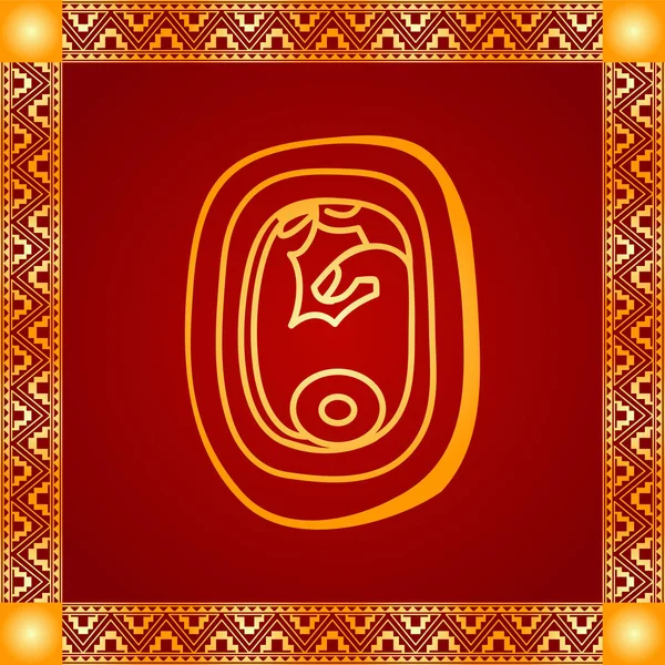 Amerikan yerli Kızılderililer, Aztek ve Maya altın sembolik vektör süsleri